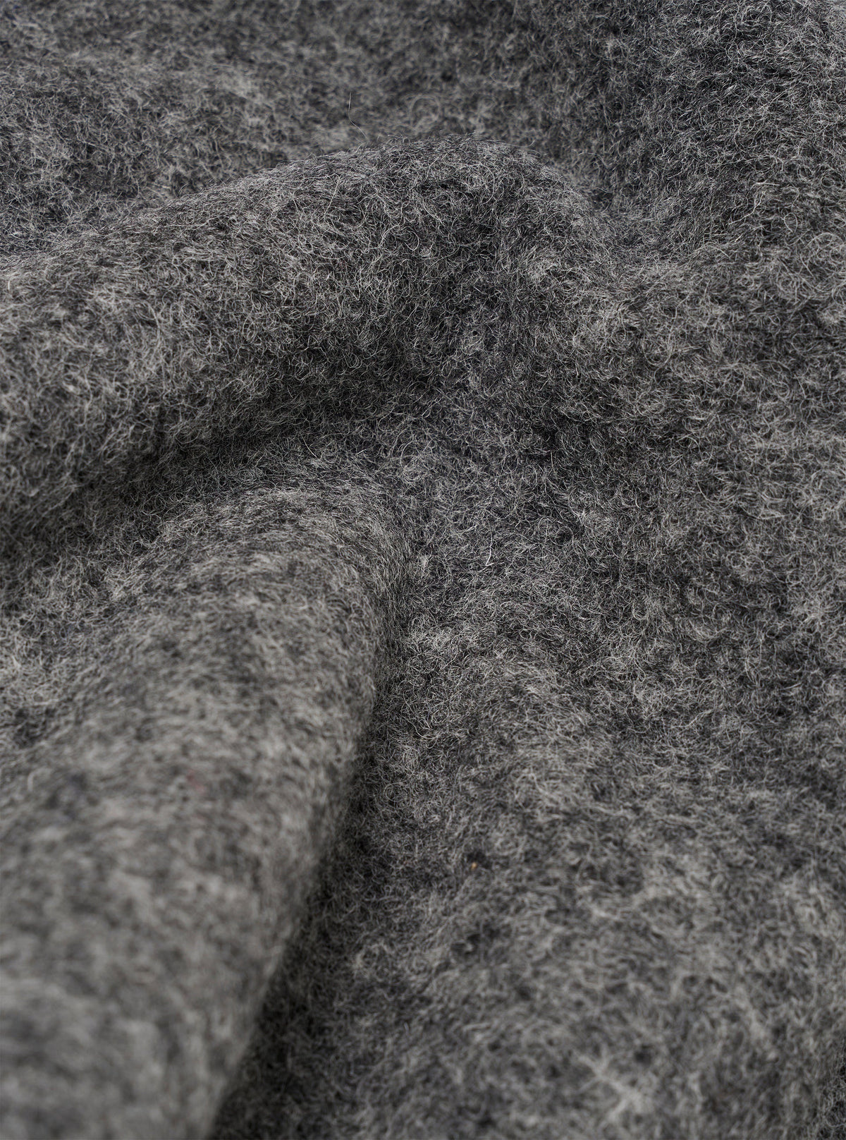 Universal Works Uniform Jacket - Grey Marl Wool Fleece