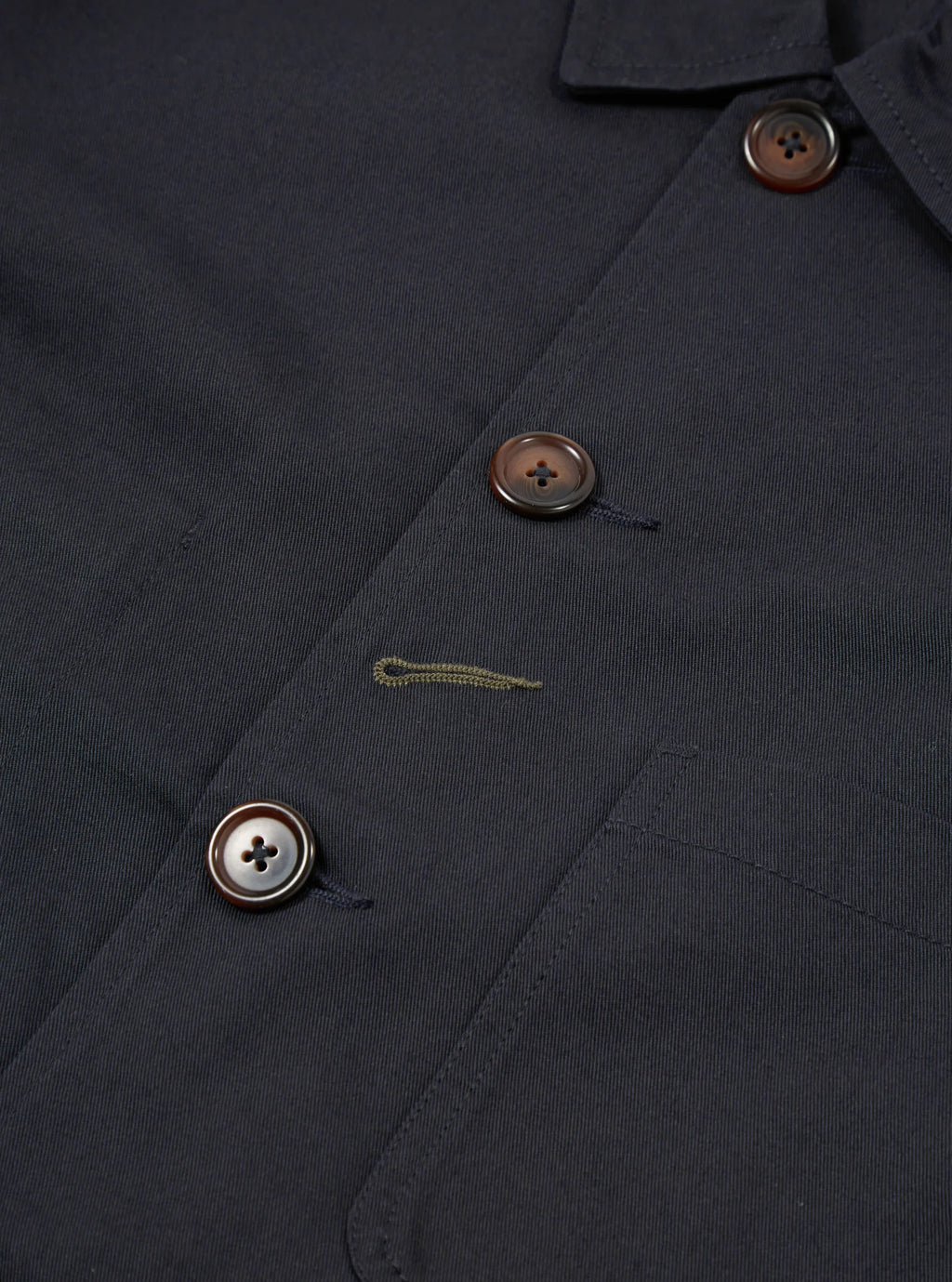 Universal Works Bakers Jacket - Black Twill