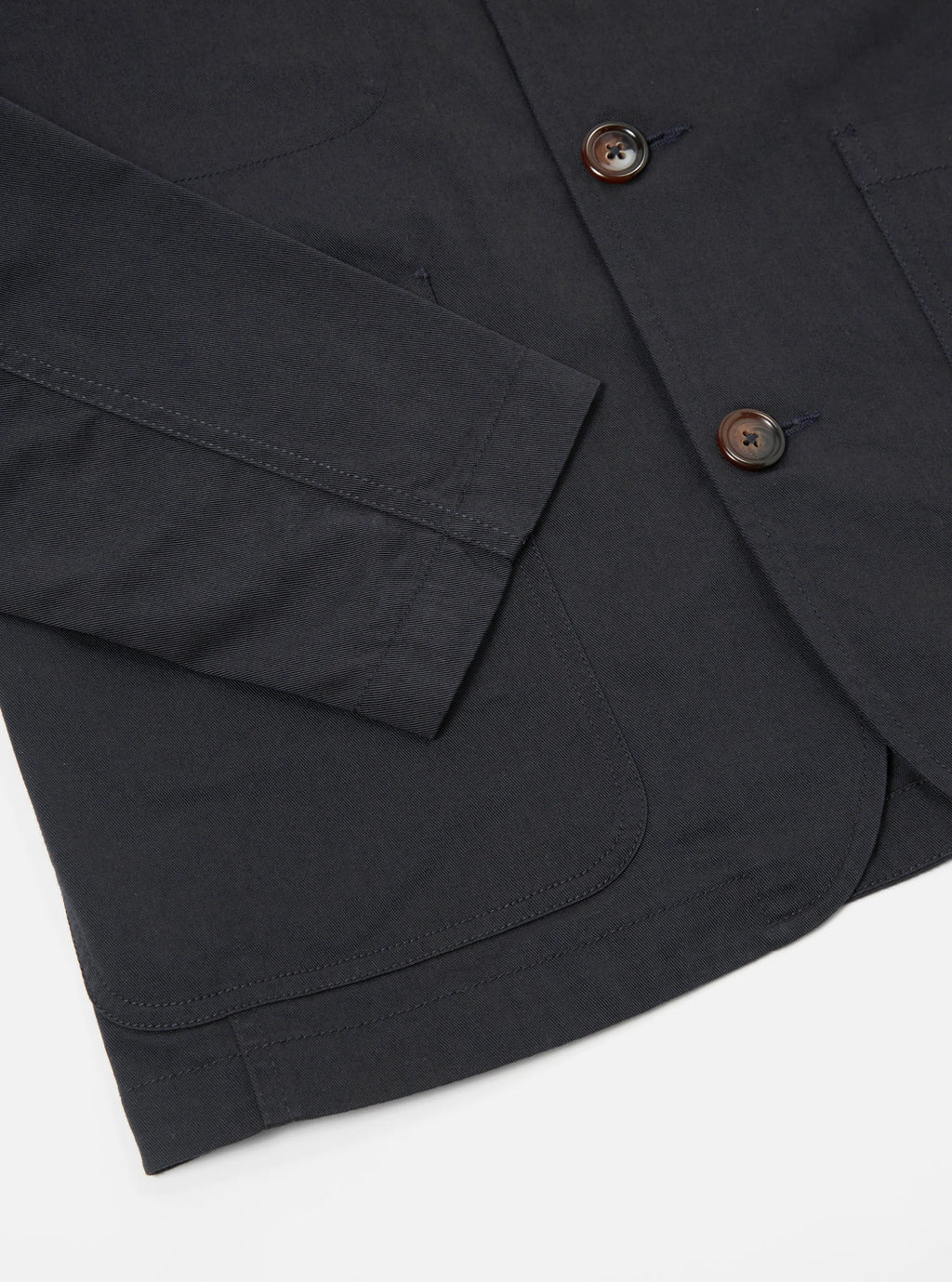 Universal Works Bakers Jacket - Black Twill