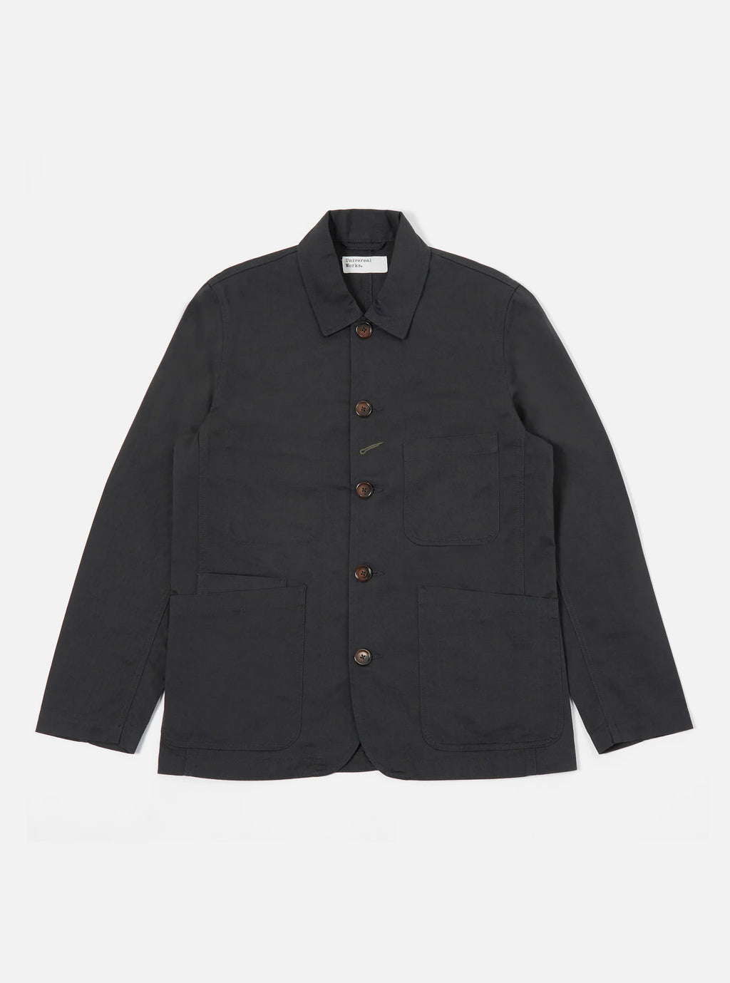 Universal Works Bakers Jacket - Black Twill