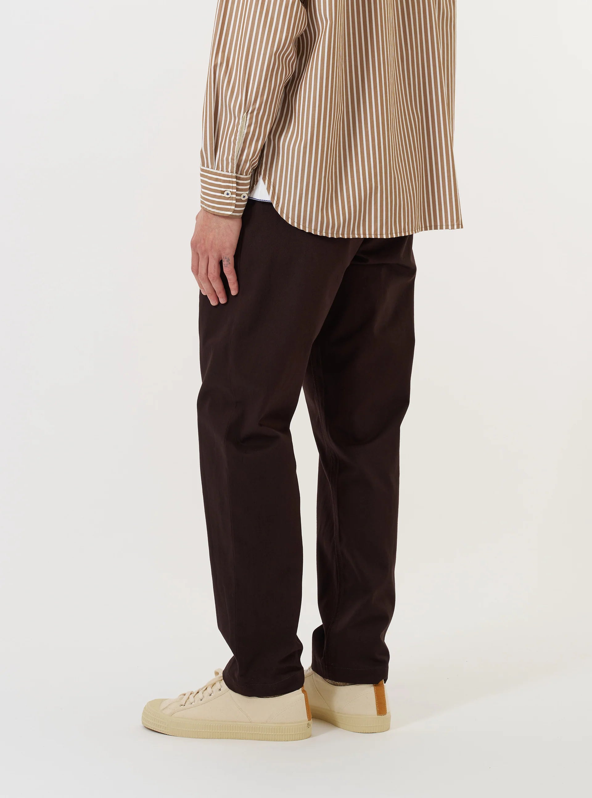 Universal Works Military Chino - Brown Twill