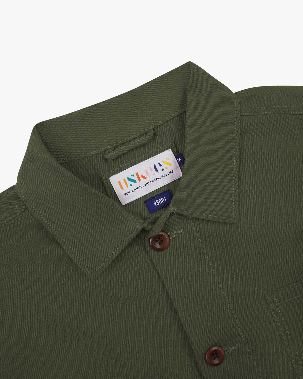 Uskees 3001 Overshirt - Coriander