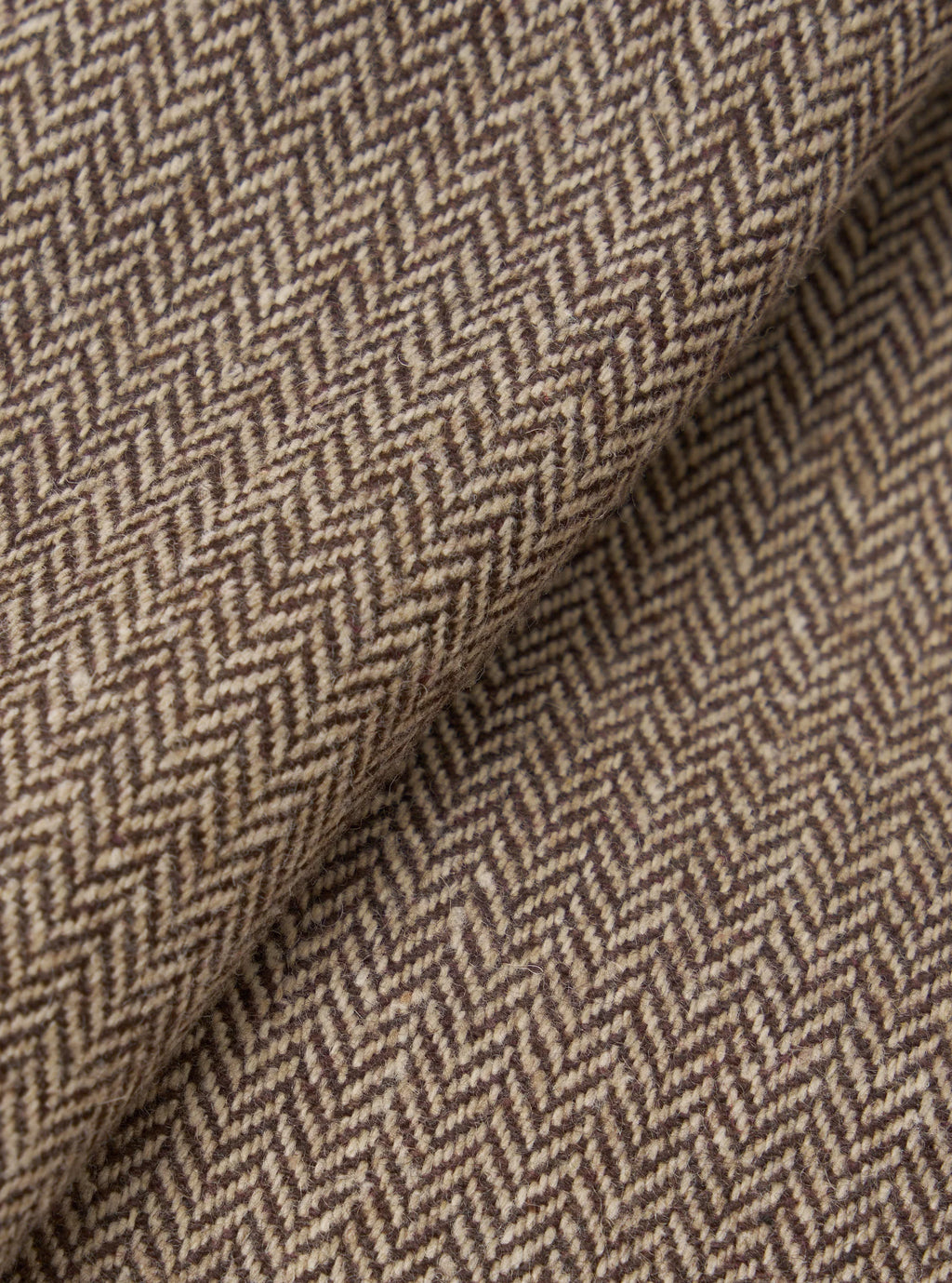 Universal Works E130 Jacket - Brown Wool Herringbone