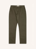 Kestin Inverness Trouser - Dark Olive Cotton Twill