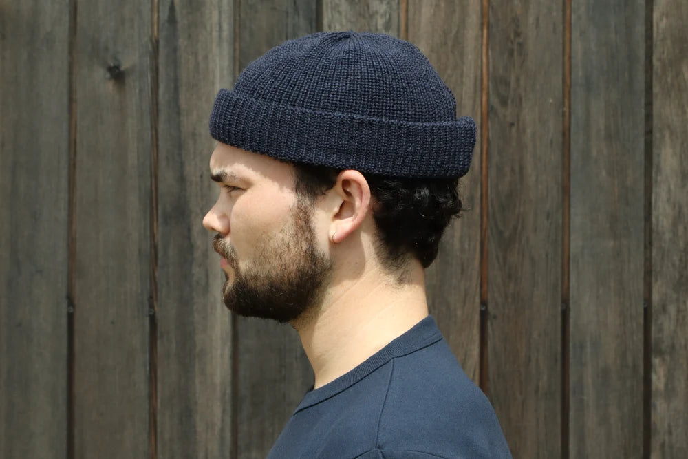 Highland 2000 British Wool Mariner Hat - Navy
