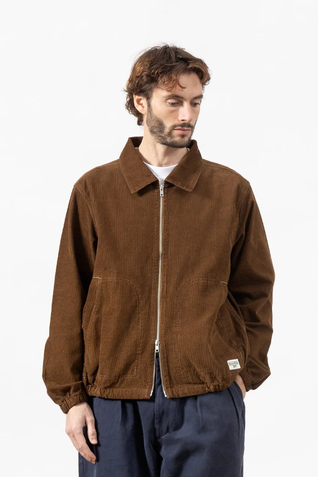 Service Works Fine Cord Work Jacket - Bark