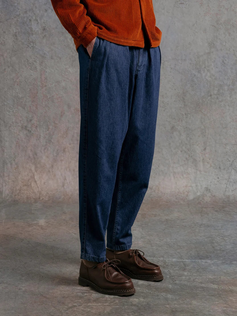 Kestin Clyde Pant - Washed Denim