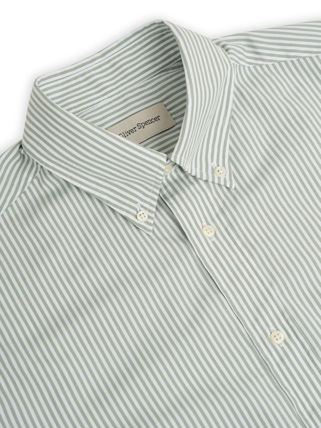 Oliver Spencer Brook Shirt - Orville Green