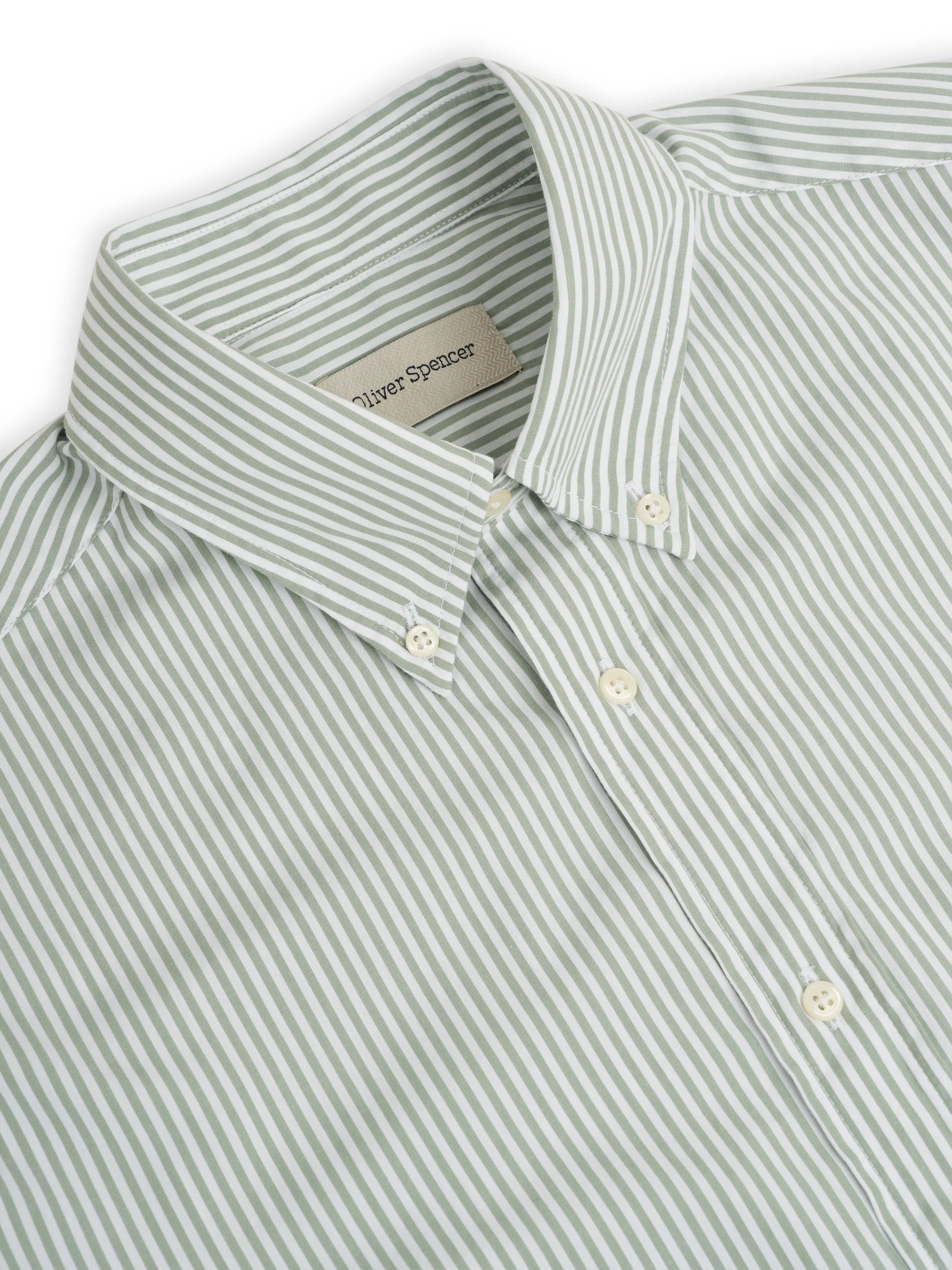 Oliver Spencer Brook Shirt - Orville Green