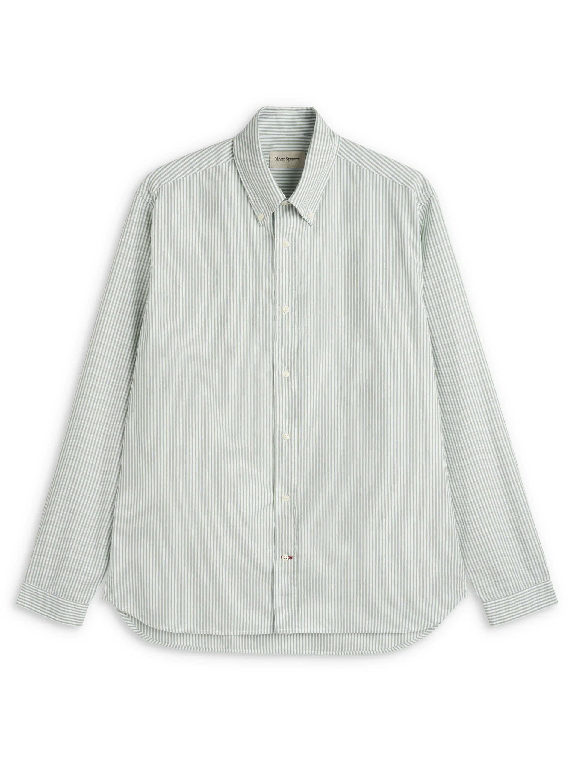 Oliver Spencer Brook Shirt - Orville Green