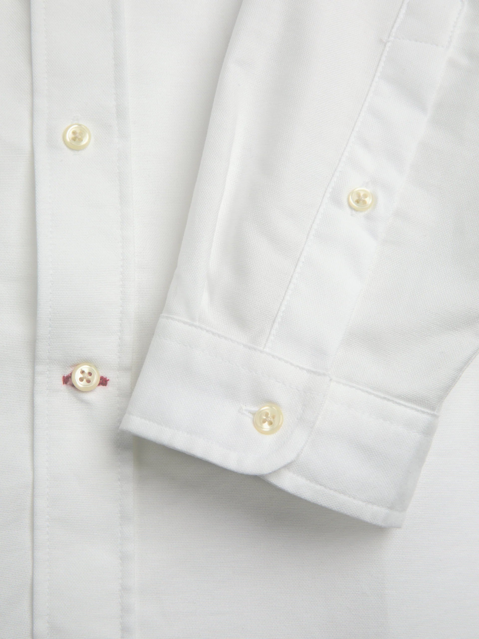 Oliver Spencer Brook Button Down Shirt - Brecon Oxford White