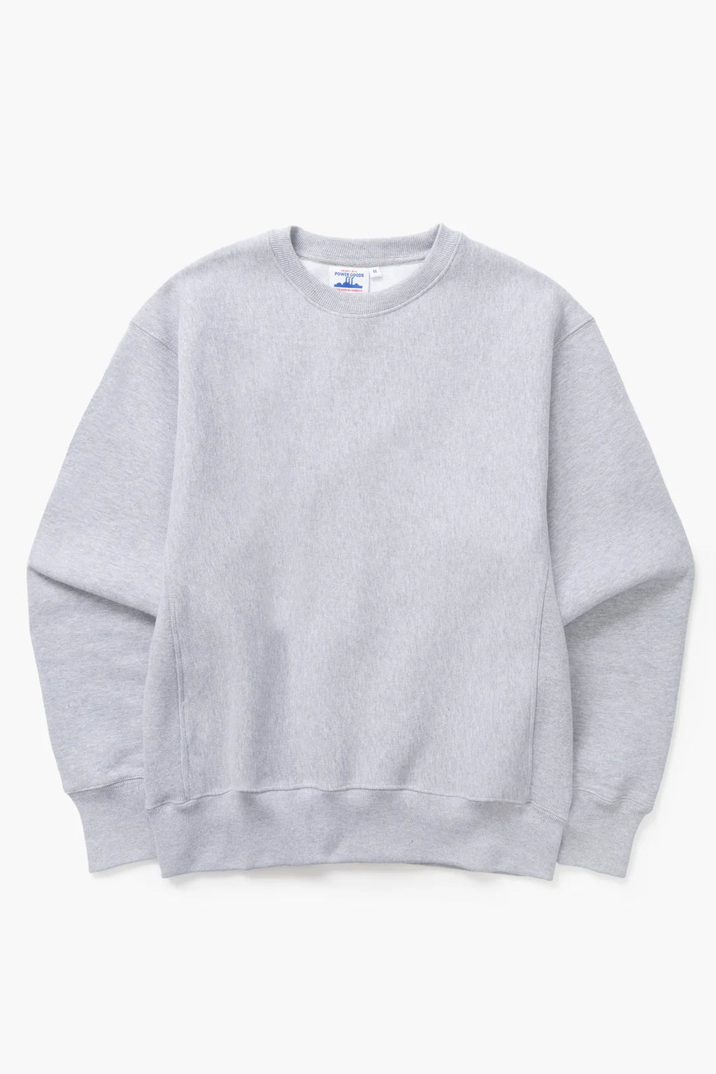 Power Goods Super Weight Crewneck - Heather Grey