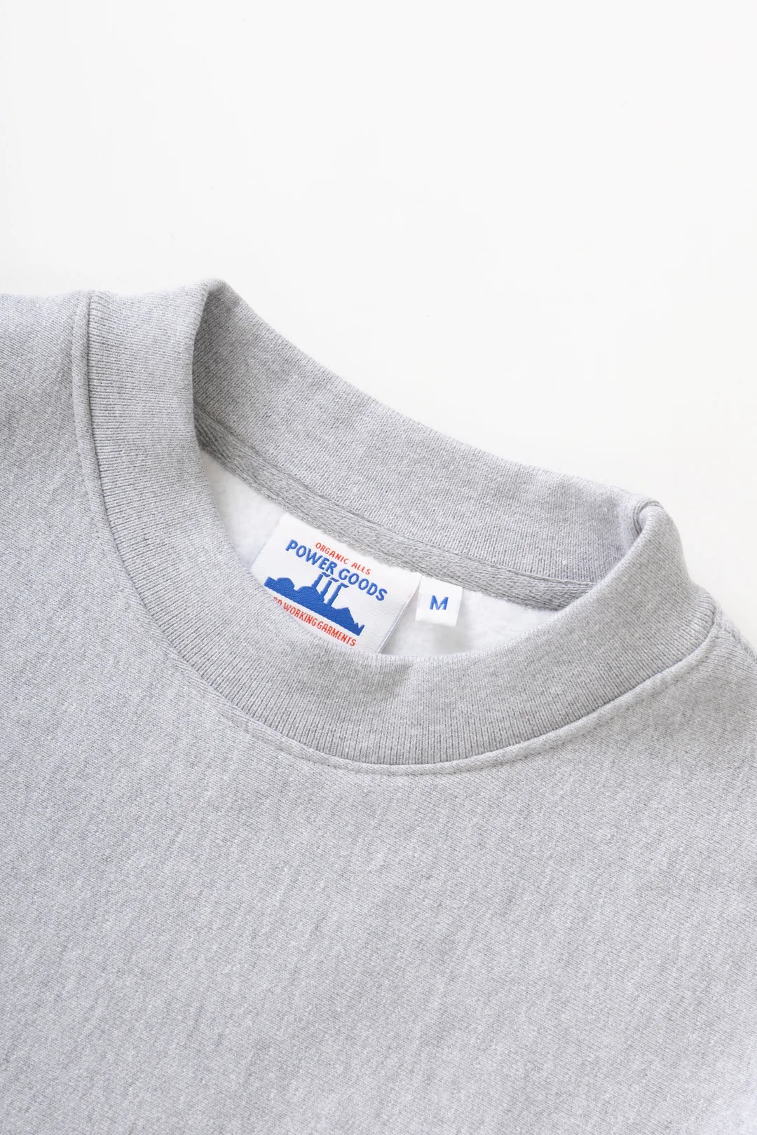 Power Goods Super Weight Crewneck - Heather Grey