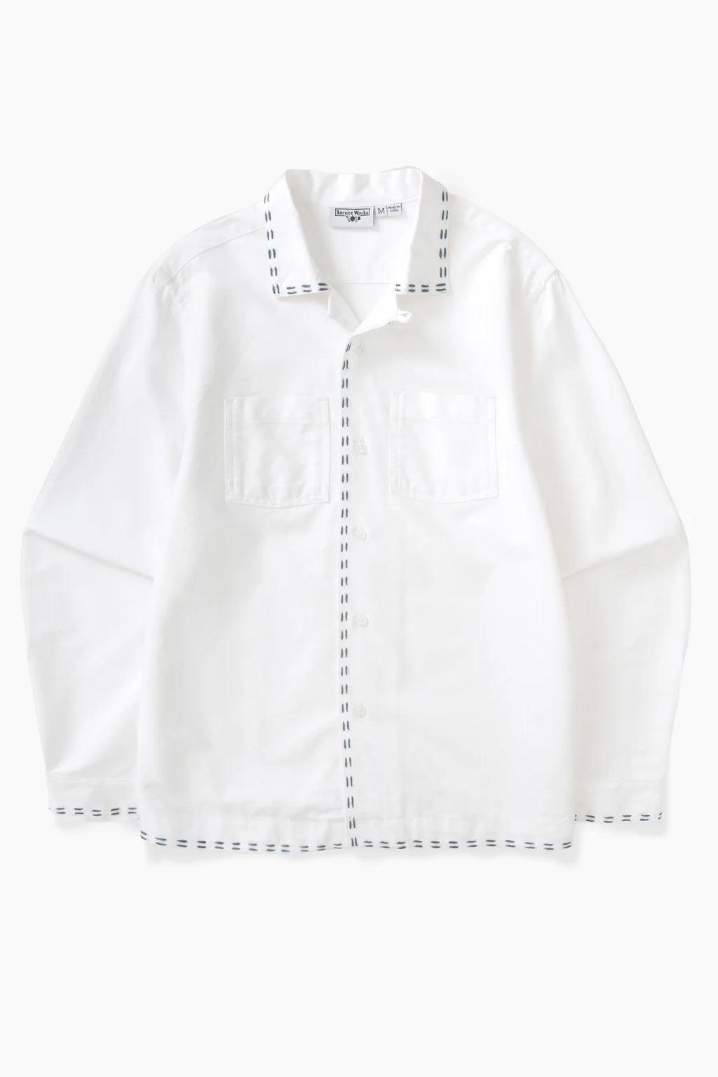 Service Works Trace Resort Shirt - White
