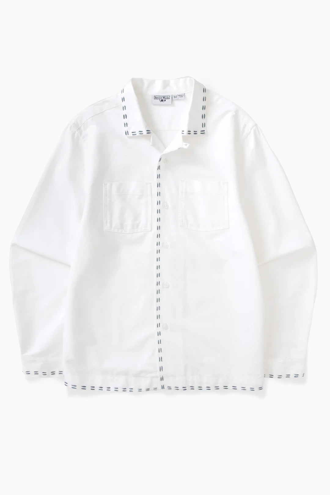 Service Works Trace Resort Shirt - White