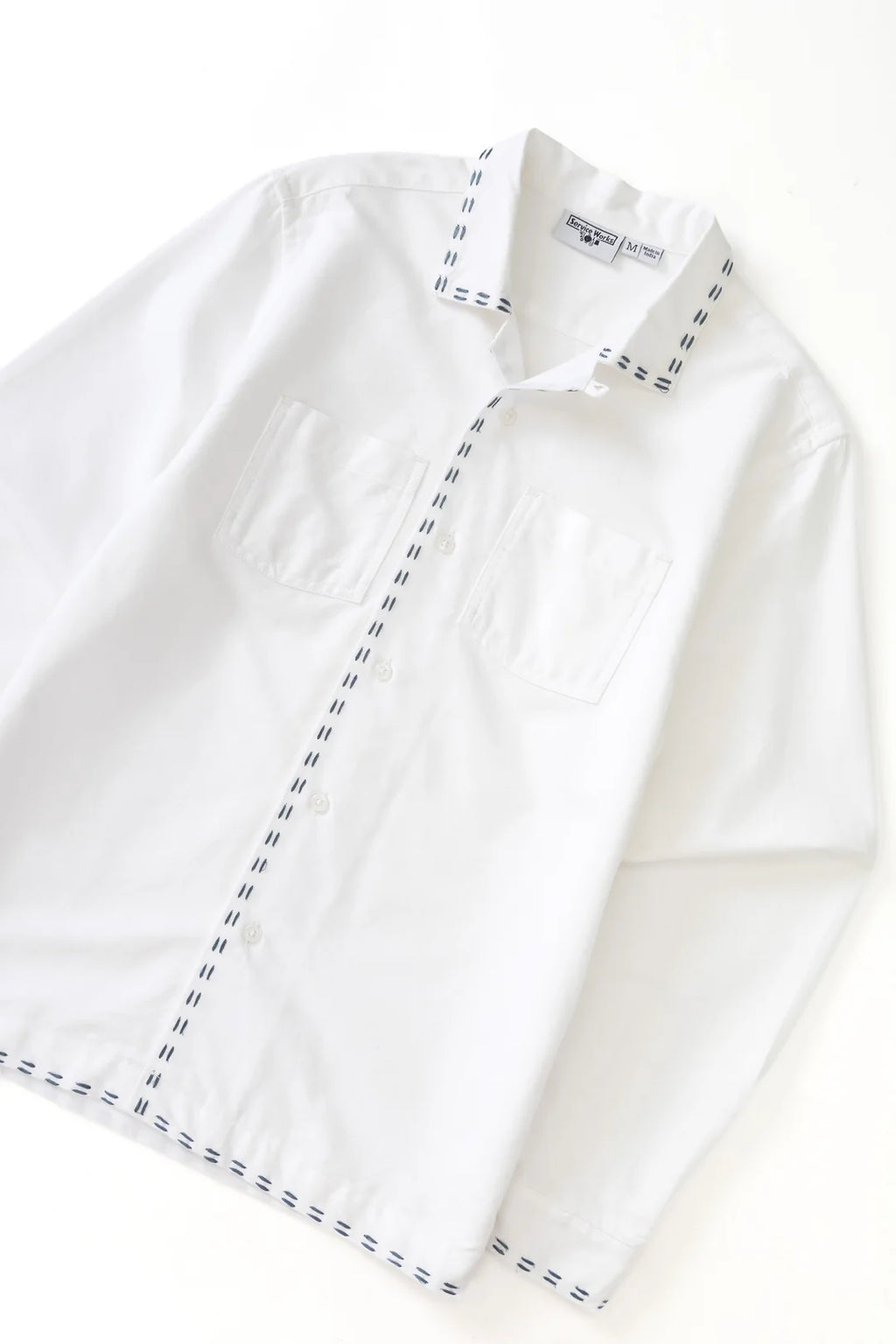 Service Works Trace Resort Shirt - White