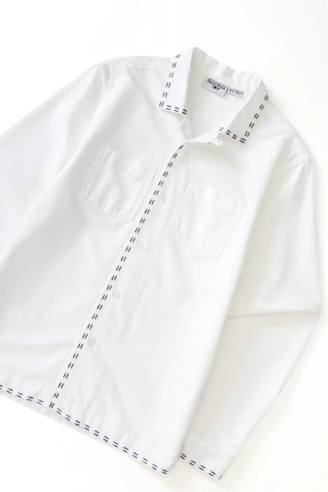 Service Works Trace Resort Shirt - White