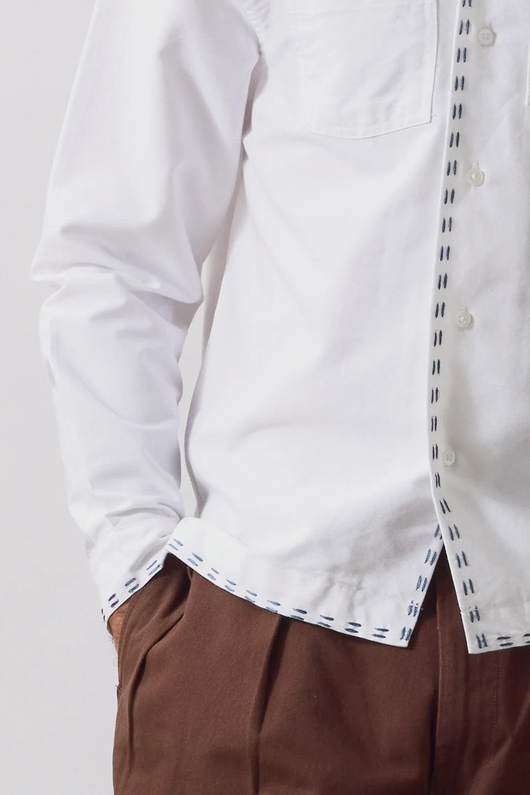 Service Works Trace Resort Shirt - White