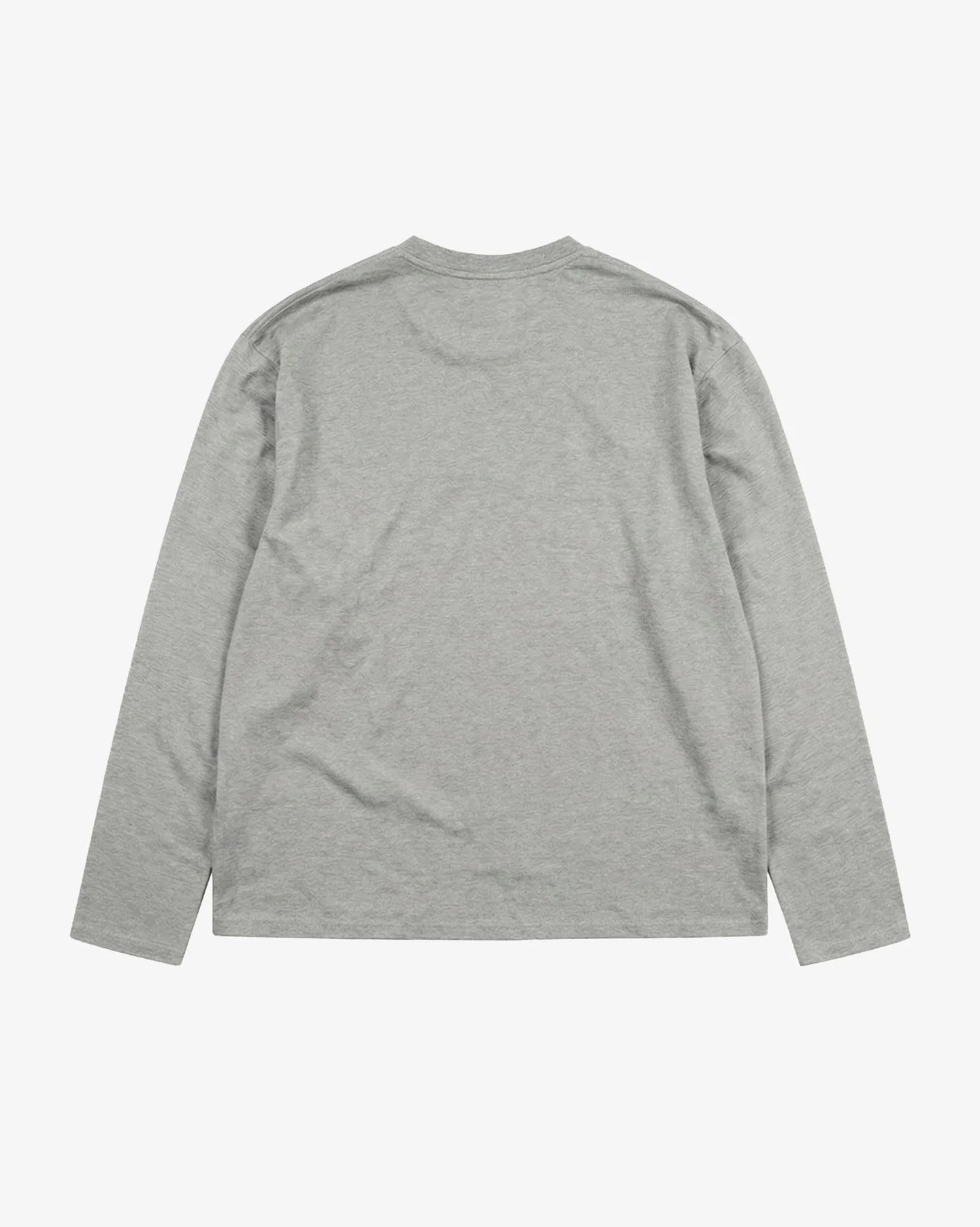 Uskees 7010 Long Sleeve T-Shirt - Grey Marl