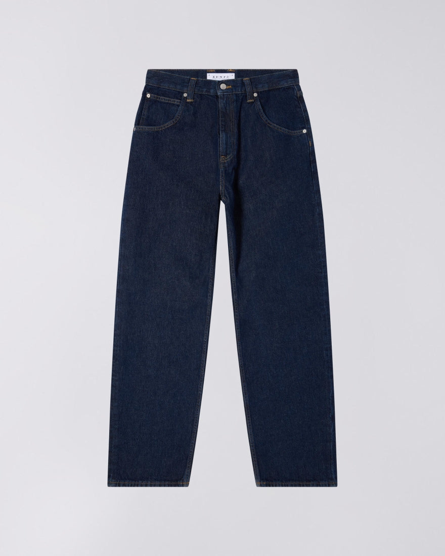 Edwin Tyrell Pant - Blue Dark Marble Wash
