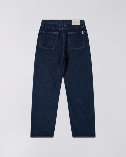 Edwin Tyrell Pant - Blue Dark Marble Wash