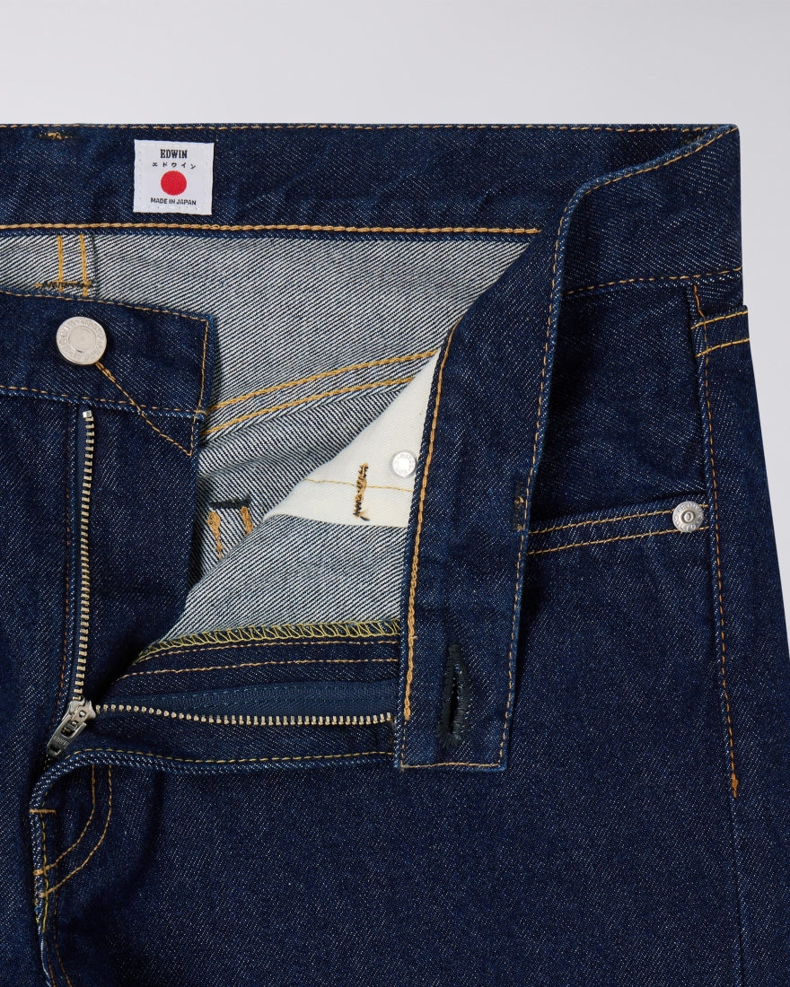 Edwin Regular Tapered Jeans - Kaihara Blue Rinsed