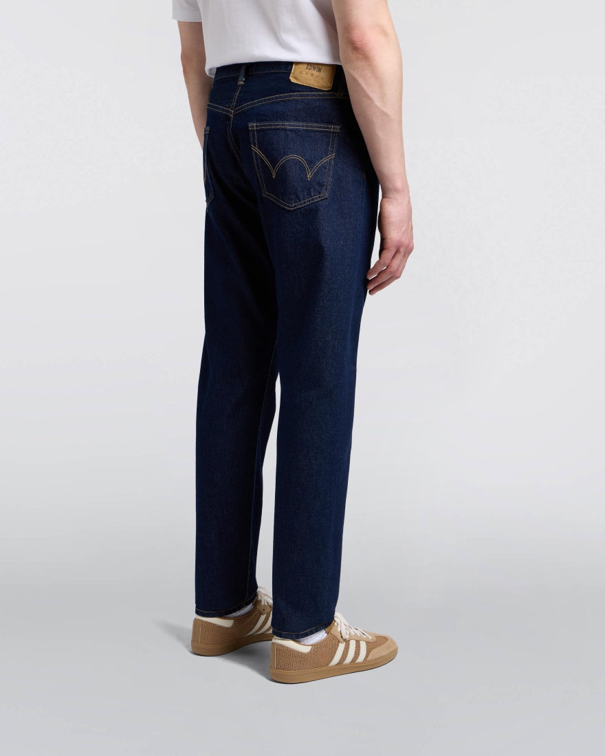 Edwin Regular Tapered Jeans - Kaihara Blue Rinsed