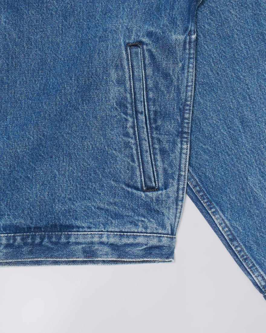 Edwin Freeland Jacket - Blue Mid Stone Wash