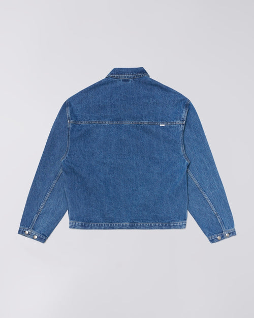 Edwin Freeland Jacket - Blue Mid Stone Wash