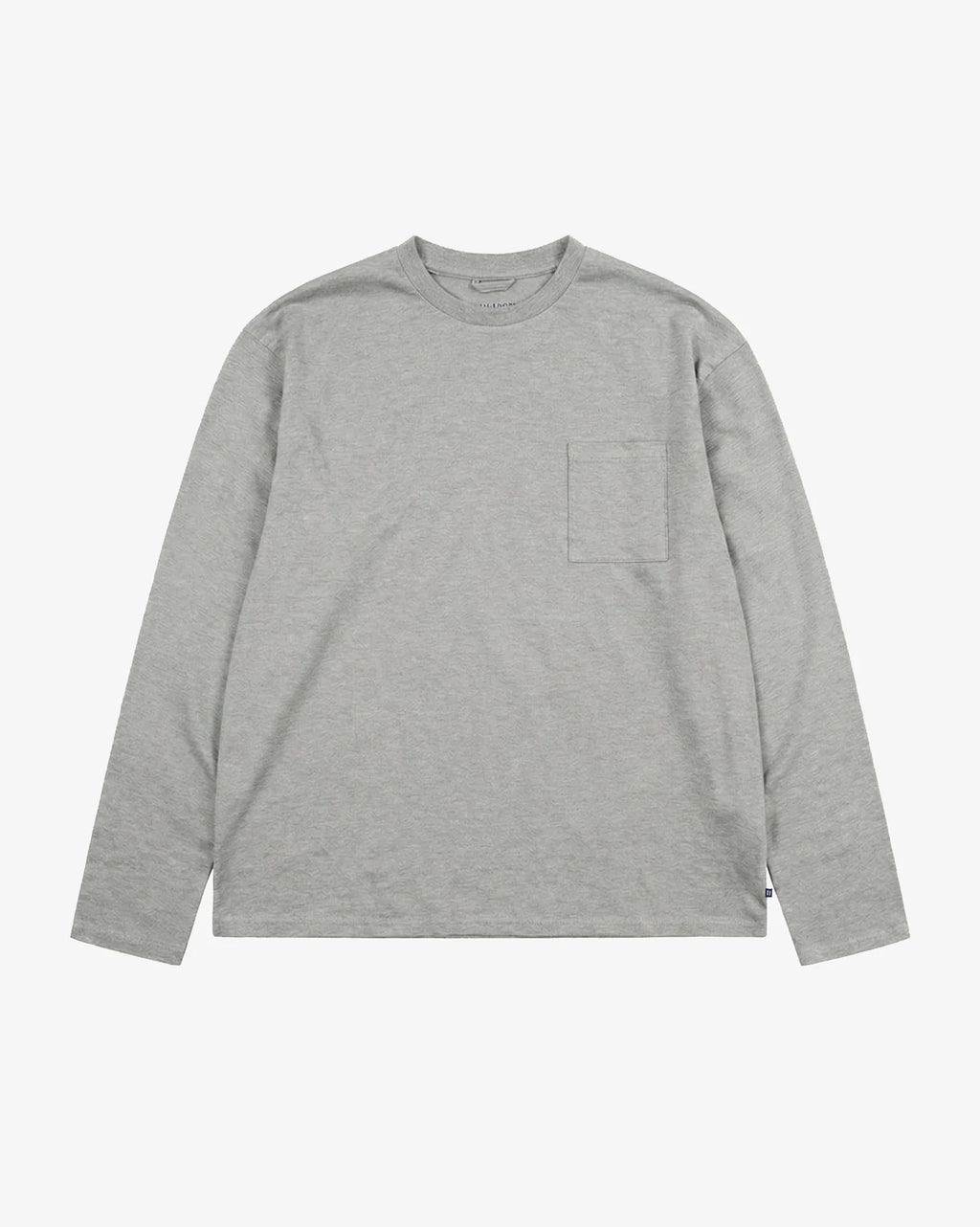 Uskees 7010 Long Sleeve T-Shirt - Grey Marl