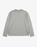 Uskees 7010 Long Sleeve T-Shirt - Grey Marl