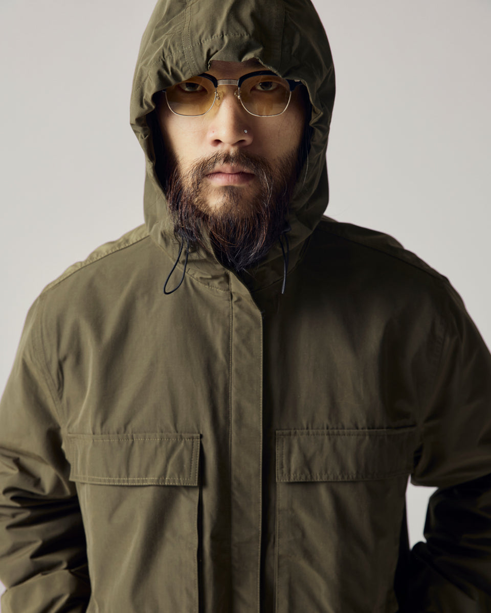 Uskees 3049 Evo Shell Coat - Army Green