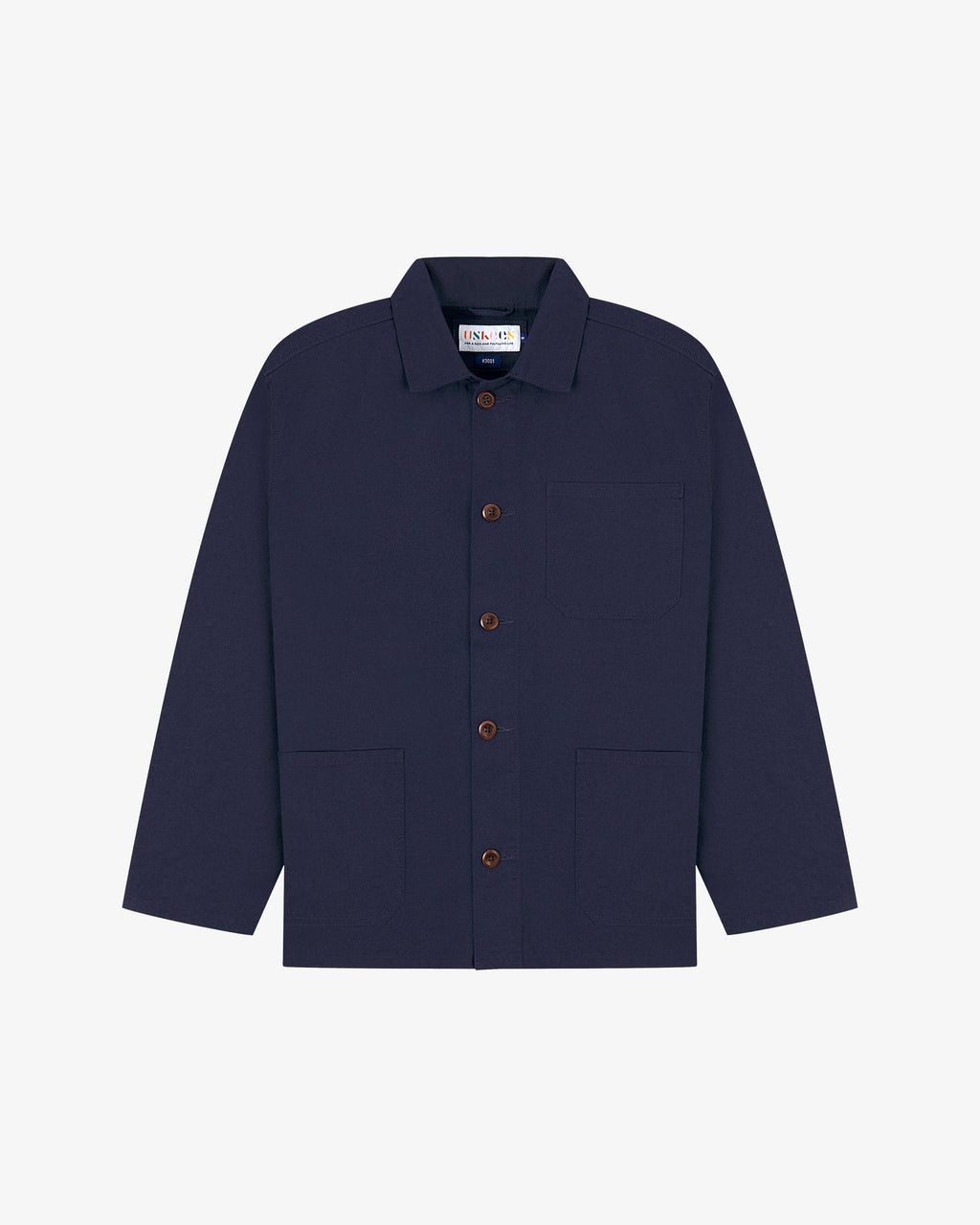 Uskees 3001 Overshirt - Midnight Blue