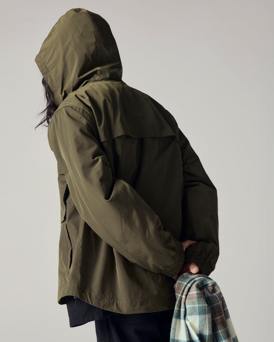 Uskees 3049 Evo Shell Coat - Army Green
