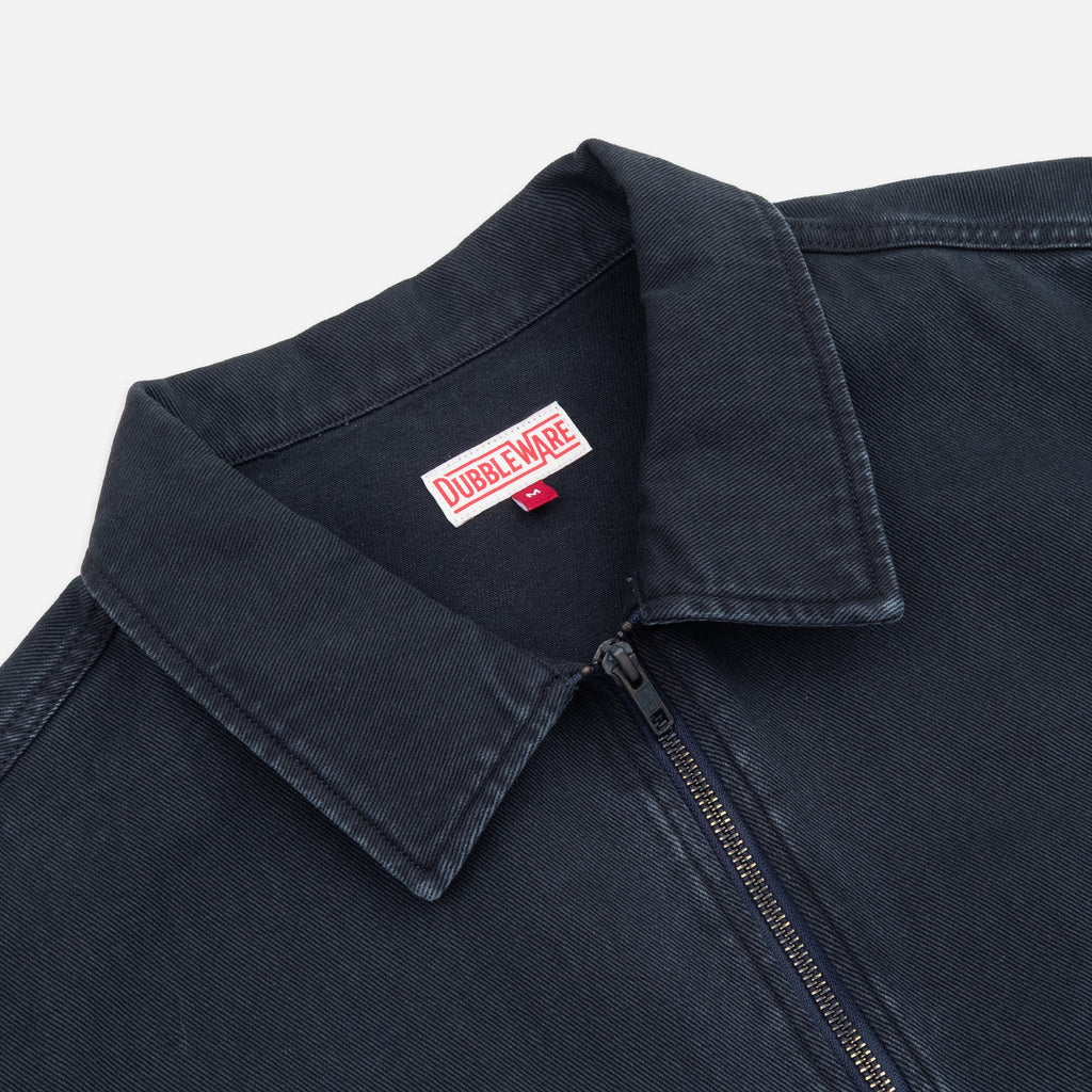Dubbleware Crop Mechanic Jacket - Dark Navy