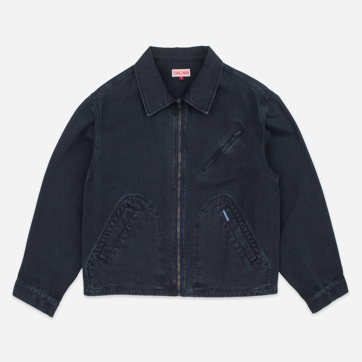 Dubbleware Crop Mechanic Jacket - Dark Navy