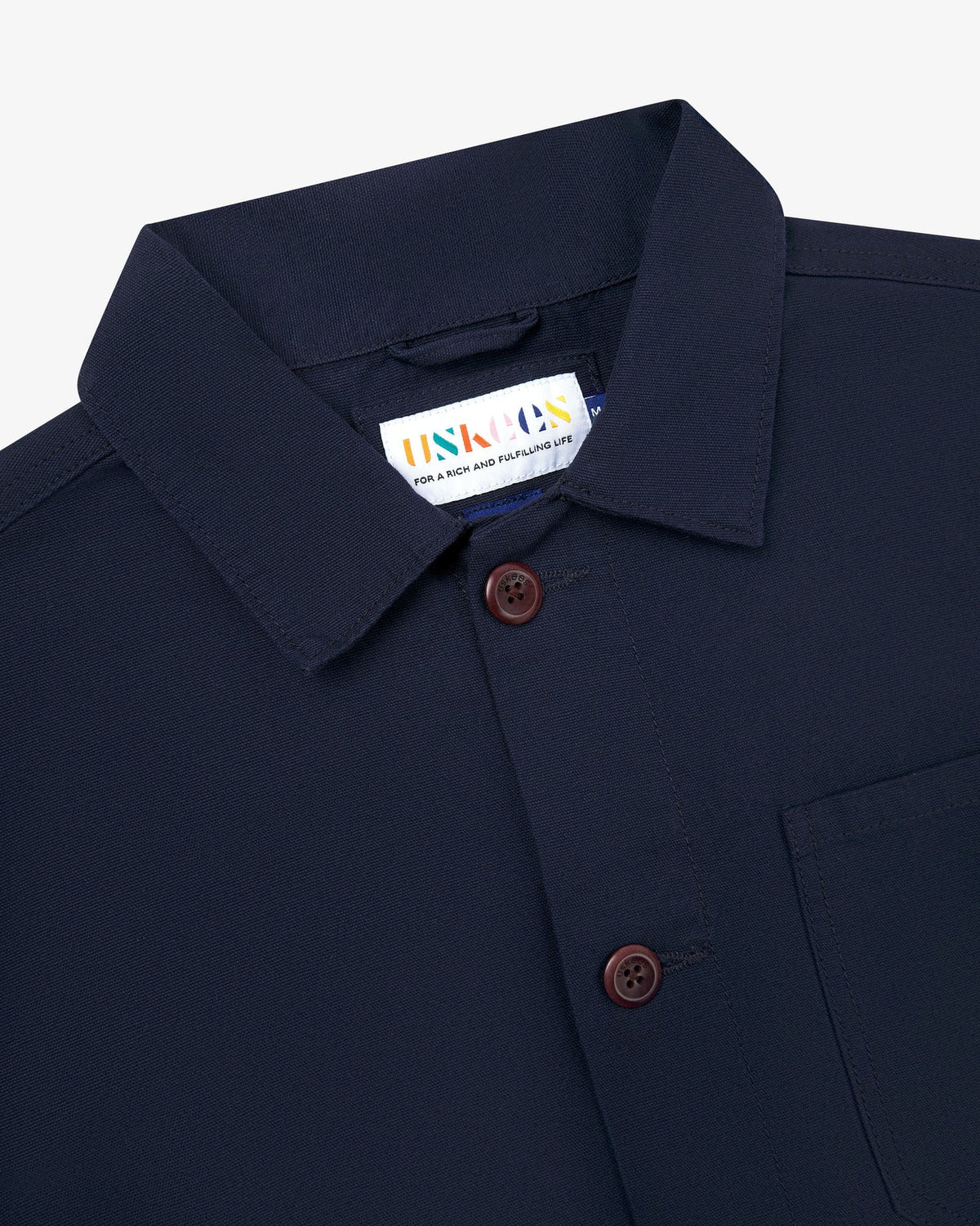 Uskees 3001 Overshirt - Midnight Blue