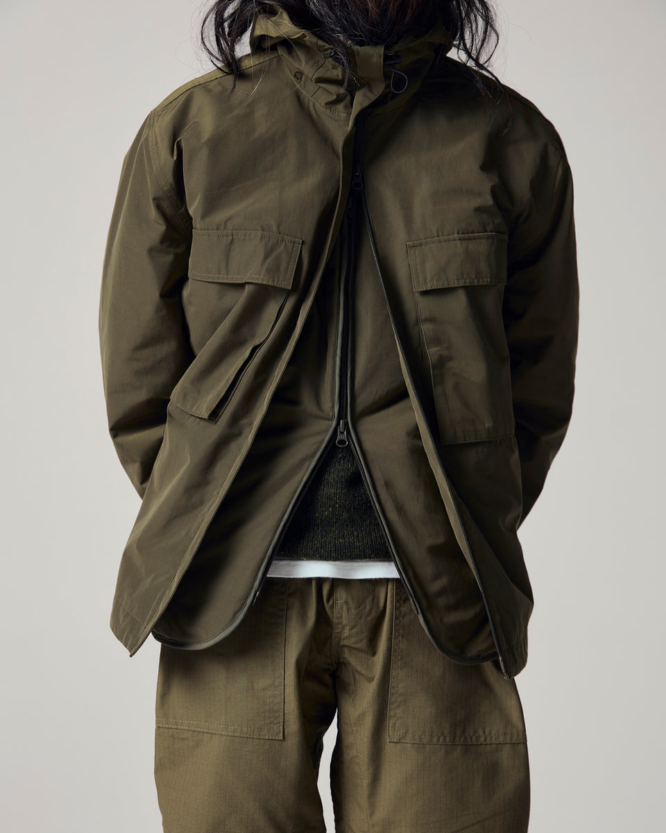 Uskees 3049 Evo Shell Coat - Army Green