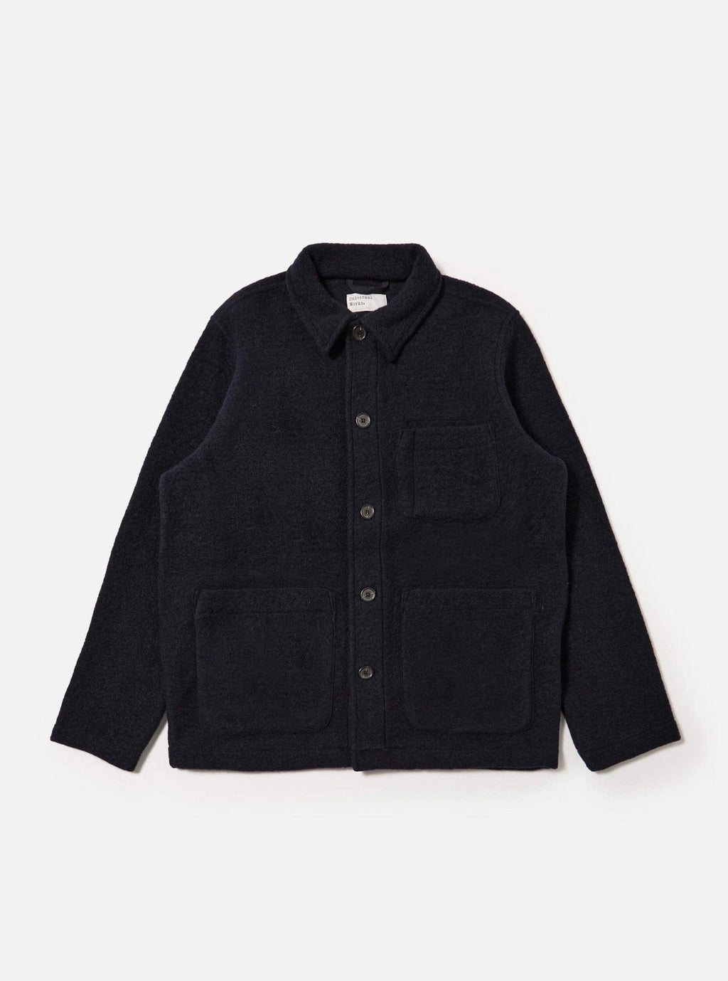 Universal Works Field Jacket - Navy Wool Fleece