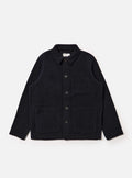 Universal Works Field Jacket - Navy Wool Fleece