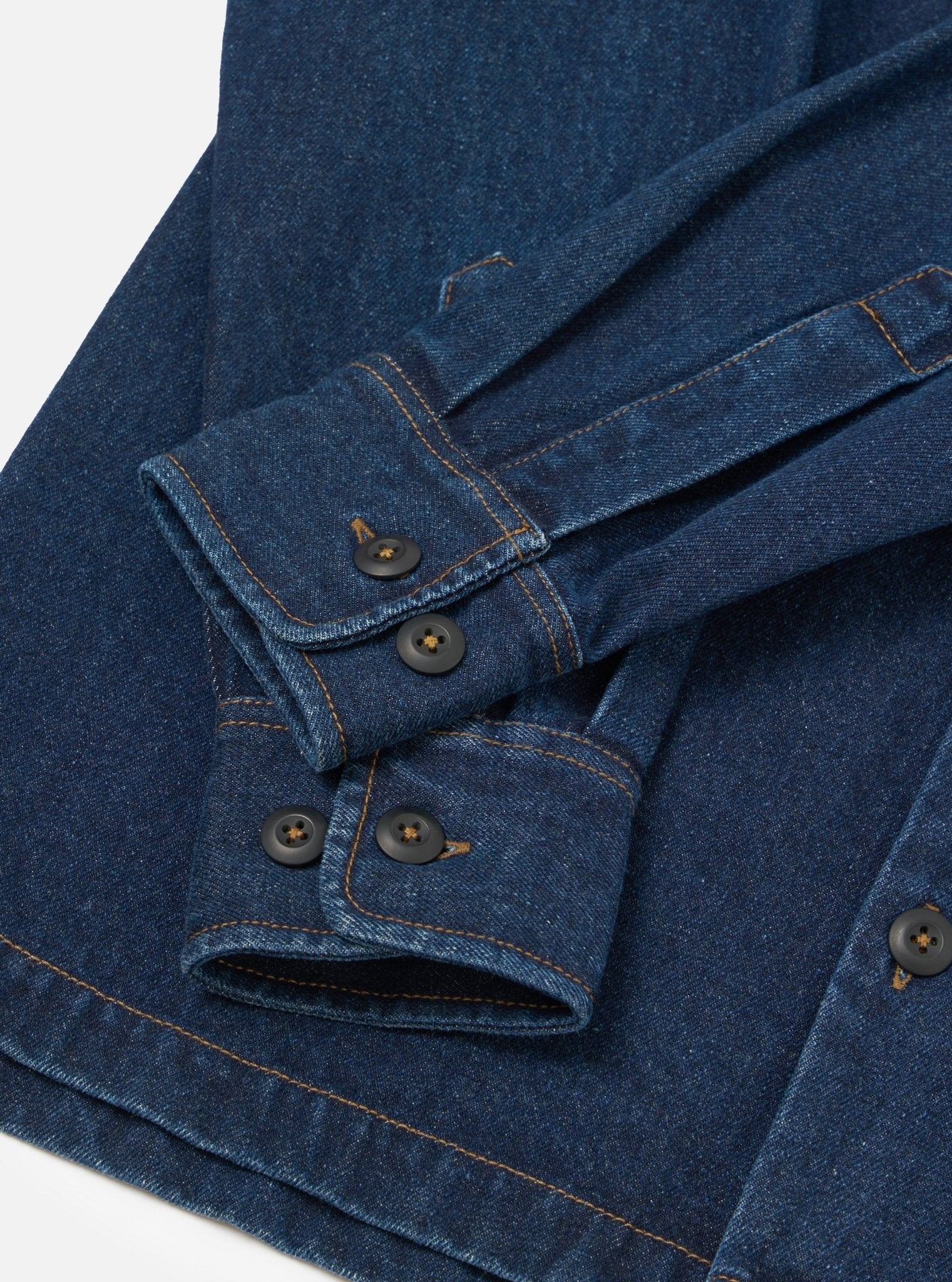 Universal Works Fatigue Shirt - Indigo Work Denim