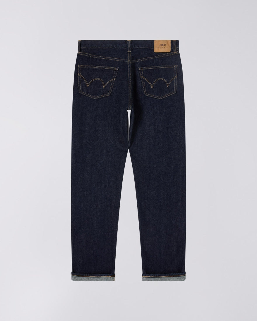 Edwin Regular Straight Jeans - Kurabo Blue Rinsed
